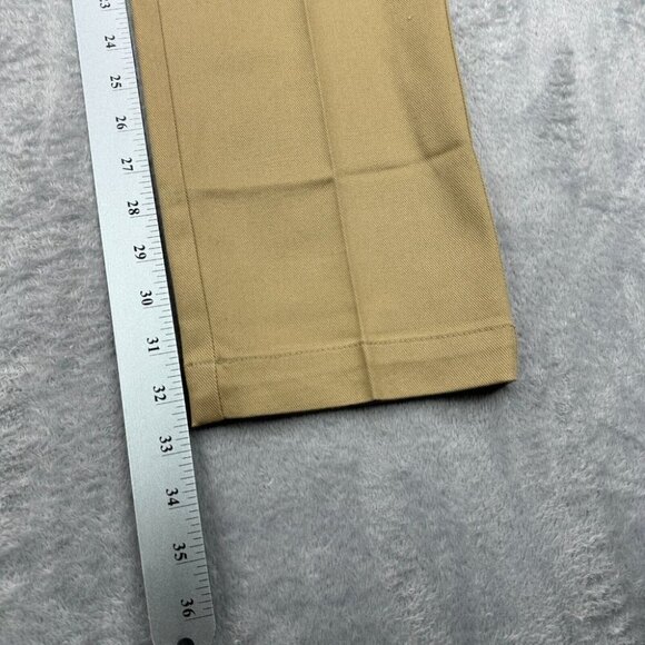 Levi's XX Chino Pants Mens 30x33 Wide Leg Cropped STA-Prest Cholo Pressed Khaki - Picture 14 of 15